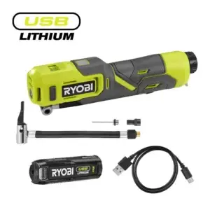 compressore portatile 4v usb